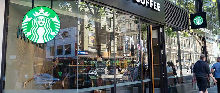 starbucks coffee shop front