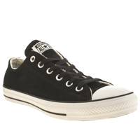 Converse All Star Ox Shearling Suede Black Trainer