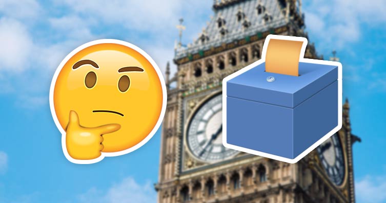 thinking face and ballot box emoji big ben